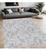 Rovigo Home Dijital Baskı Yıkanabilir Kaymaz Taban Salon Halısı Ve Yolluk RVG0929-FNL161 (Gri)