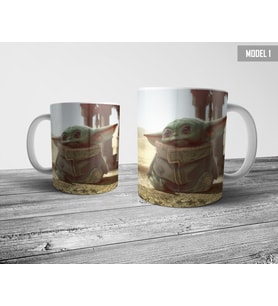 Pixxa  Baby Yoda / The Mandalorian Kupa Bardak Modelleri (Star Wars)