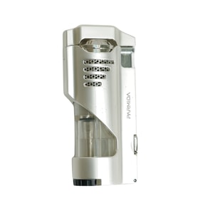 Parmida 3 Torch Pürmüz Delicili Beyaz Metal Puro Çakmağı - TR9477