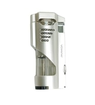 Parmida 3 Torch Pürmüz Delicili Beyaz Metal Puro Çakmağı - TR9477