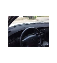 Toyota Carina Airbagli Modellerine Uygun Torpido Koruma Halısı Siyah Kenar Renk Siyah