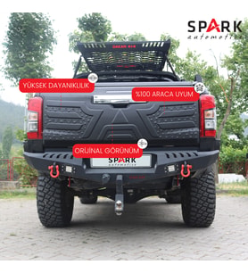 Mitsubishi L200 2007-2015 Yıl Aralığı Uyumlu Bagaj Kapağı Dodik