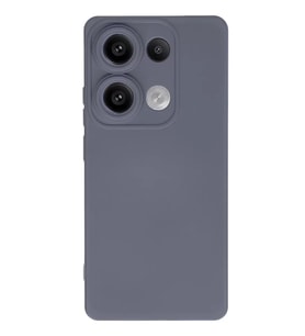 Redmi Note 13 Pro 4G Kılıf Nano içi Kadife Silikon - Gri
