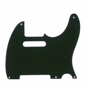 Fender Pickguard \'52 Tele 5 Hole 1-Ply BLK (Bakelite)