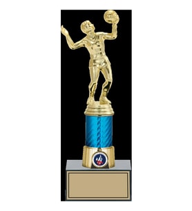 ODAK KUPA - Figürlü Kupalar - Voleybol Kadın Figürlü Kupalar FG-005 C - 27 cm