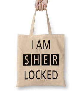 I Am Sher Locked Bez Çanta Uzun Saplı