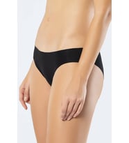 Türen Kadın Lazer Kesim Pamuklu Bikini Külot (Siyah)