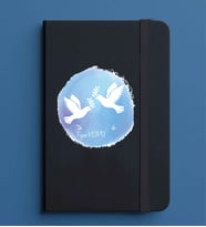 Kişiye Özel 13x21 Siyah Defter-15