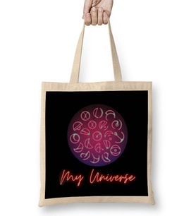 My Universe BTS Army Bez Çanta Uzun Saplı