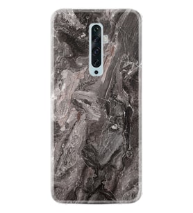 Oppo Reno 2Z 4 Lite 4 Pro 5 6 7 A31 Kılıf Desemli Silikon Gri Mermer 1376