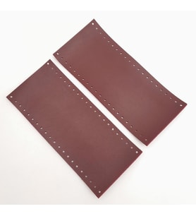 Angel Çanta Aksesuar Suni Deri Tutma Sapı Bordo Simit Sap 17x7.5 Cm
