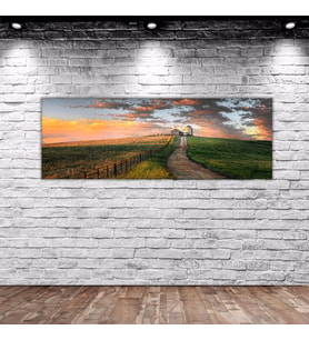 BK Home Manzara Panorama Kanvas Tablo 100x35cm-10