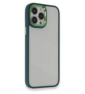 Durukar® iPhone 14 Pro Kılıf Dora Kapak - Haki Yeşil