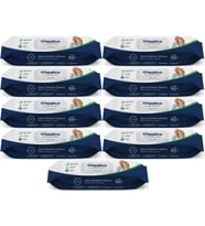 Giggles Yetişkin Vücut Temizleme Islak Mendil Havlu 450 Yaprak XL (Beyaz Sabun Kokulu) (9PK*50)