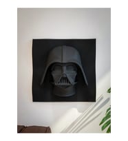 Star Wars Darth Vader Tasarımlı Duvar Dekoru 20X20 CM