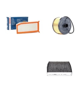 Bosch Filtre Bakım Seti Renault Captur 0.9 1.2 Benzin 2013-2019 Hava + Yağ f. + Polen Filtre Sardes