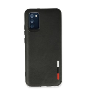 Samsung Galaxy A03s Kılıf Loop Deri Silikon - Siyah