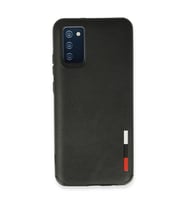 Samsung Galaxy A03s Kılıf Loop Deri Silikon - Siyah