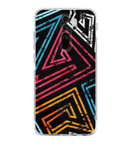 Xiaomi Redmi Note 8 Pro  Kamera Korumalı Kapak Eskitme Tasarımlı Şeffaf  Kılıf