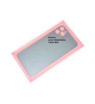 Tkgz İPhone 11 PRO MAX Arka Pil Batarya Kapağı (CAM) Mavi