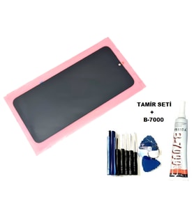 Xiaomi Redmi 10A Uyumlu Lcd Ekran Dokunmatik Servis + B-7000 + Tamir Seti