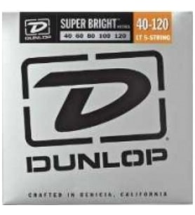 Jim Dunlop DBSBN40120 Nickel 5 Telli Bas Gitar Seti (40-120)