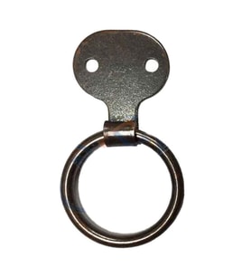 Halkalı Tablo, Çerçeve Askısı, Büyük, 25x47mm, Eskitme - 100 Adet