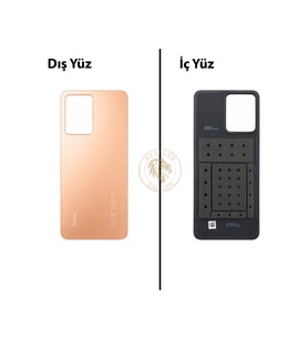 Yapıştırıcı Redmi Note 12 Gold Yapıştırıcı Arka Pil Kapağı Batarya Kapağı + B-7000 Yapıştırıcı