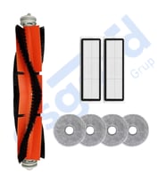Dreame L10 S ULTRA , L10 ULTRA, L10 PRİME Uyumlu 1 Ana Fırça 2 Filtre 4 Mop PKT-iasgf0001162