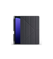 Apple iPad 10.2 (8.Nesil) Kalemlikli Standlı Katlanabilir Kılıf (Siyah)