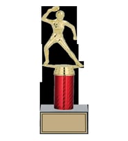 ODAK KUPA - Figürlü Kupalar - Masa Tenisi Kadın Figürlü Kupalar FG-004 B - 24 cm