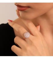 925 Ayar Gümüş Circular Tasarım Yüzük