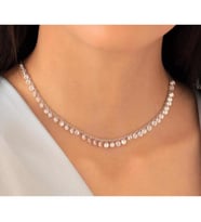 Zirkon Taşlı 925 Ayar Gümüş Kolye Gümüş Kolye