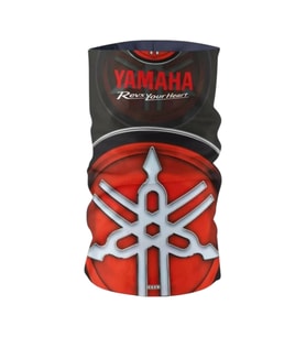 Motobir Baf-Bandana Yamaha Büyük Logo Turuncu (Renksiz)