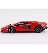 Mini GT 720 Lamborghini Countach LPI 800-4 Rosso Mars LHD Model Araba