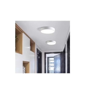 KENDAL KDL-422 6500K 18 Watt Sıva Üstü Beyaz Kasa Yuvarlak Spot Beyaz