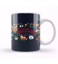 Yılbaşı Yeni Yıl Konseptli Merry Christmas 017 Kupa Bardak Porselen