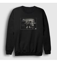Presmono Unisex Siyah Studio Rapper NF Sweatshirt 305218tt
