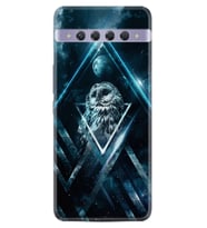 TCL 10 Plus Kılıf Silikon Desen Old Owl 1649