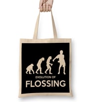 Evolution Of Flossing Bez Çanta Uzun Saplı