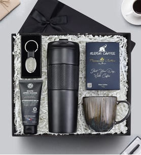 Termos & Yves Rocher Tıraş Sonrası Balsam  & Filtre Kahve & Kupa &  Anahtarlık Premium Hediye Seti