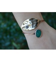 STONEAGE JEWELLERY Yeşim Taşlı Tasarım Bileklik