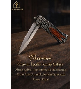 Yüksek Kalite Gravür İşleme Çakı Kişiye Özel (Çok Renkli)