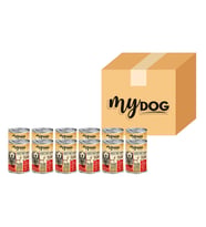 MYDOG SIĞIR PARÇA ETLİ YETİŞKİN KÖPEK KONSERVESİ 12 Lİ (400GR)