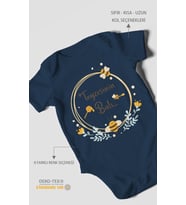 Teyzesinin Balı Kısa Kollu Bebek Body %100 Pamuk