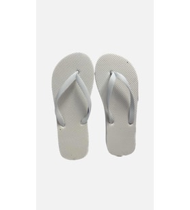 10 Adet Parmak Arası Beyaz Erkek Terlik Eva Taban 14 mm  Flip Flop 44 Numara