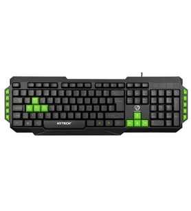 Hytech HYK-46 GAMY Siyah USB Yeşil Tuşlu Q Gaming Oyuncu Klavyesi