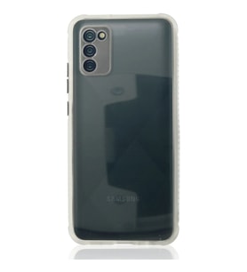 Samsung Galaxy A02s Kılıf Miami Şeffaf Silikon - Şeffaf