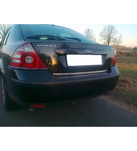 Ford Mondeo Formlu Krom Bagaj Alt Çıtası Paslanmaz Çel 2002-2008