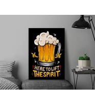BK Gift  Beer Tasarımlı Kanvas Tablo-12 Ev Dekorasyonu, Ev Hediyesi